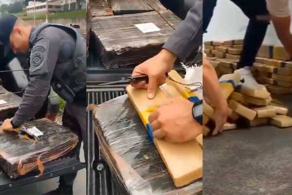 Motorista é apreendido com 140 kg de maconha no Rodoanel Mário Covas, em Embu das Artes motorista-e-preso-com-140-kg-de-maconha-no-rodoanel-mario-covas,-em-embu-das-artes